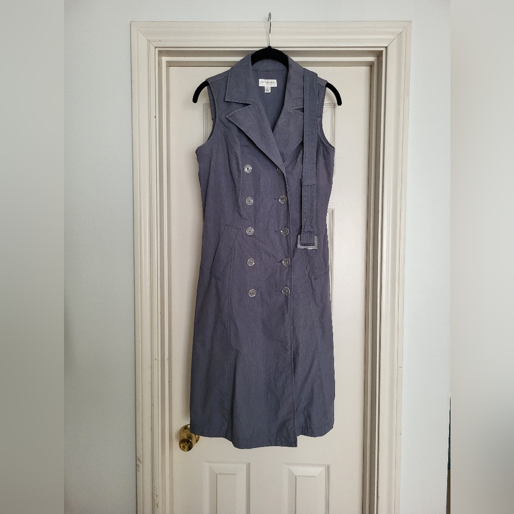 Isaac Mizrahi for Target Denim Trench Dress size Small